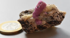 verdelite x ( tourmaline, elbaite )